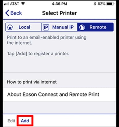 Epson Install App Network